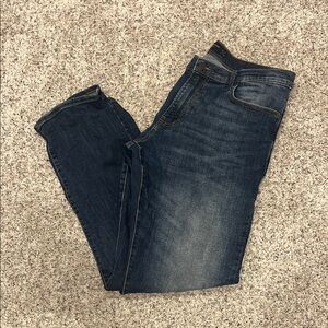 Men's Lucky 410 Athletic Straight Blue Jeans 34x34